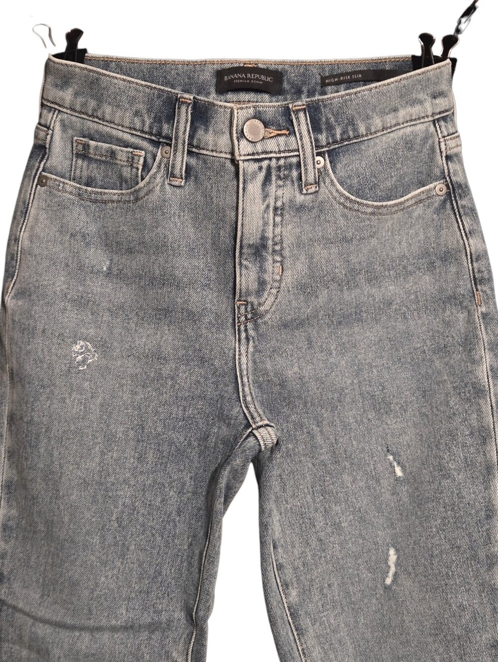 🆕️High Rise Slim Rip Ankle Jean🪞 - Picture 3 of 12